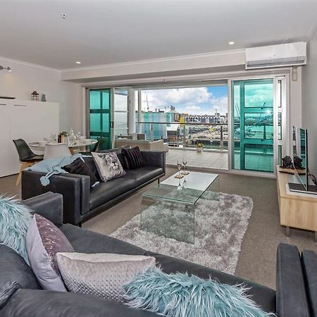 Qv Elegant Modern Apt With Water View - 982 Auckland Luaran gambar