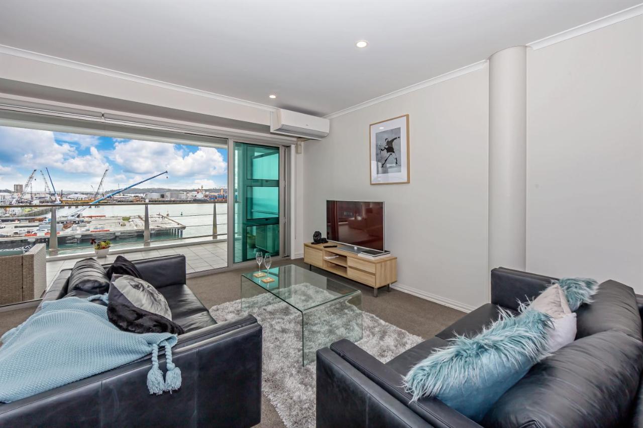 Qv Elegant Modern Apt With Water View - 982 Auckland Luaran gambar