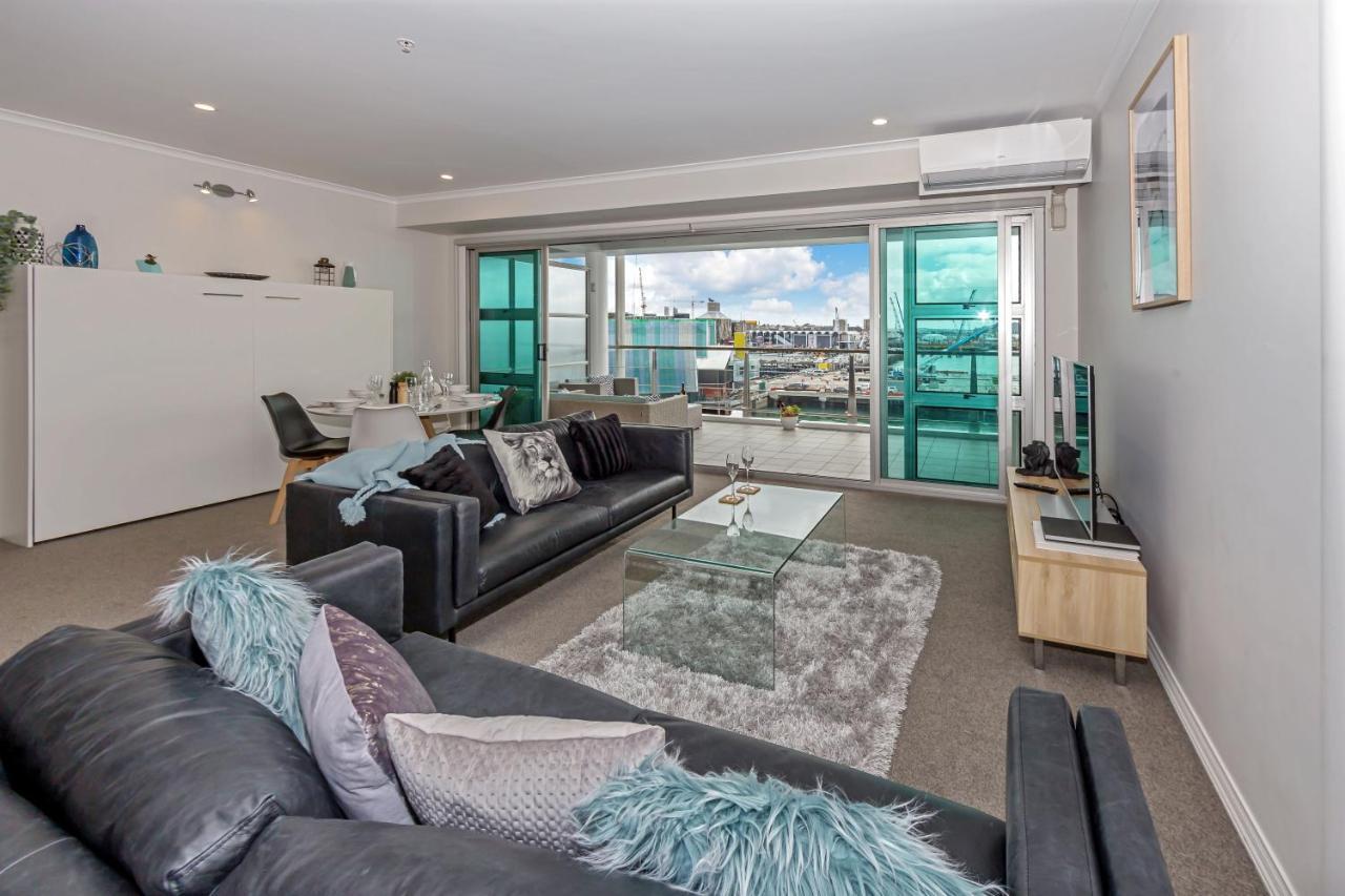 Qv Elegant Modern Apt With Water View - 982 Auckland Luaran gambar