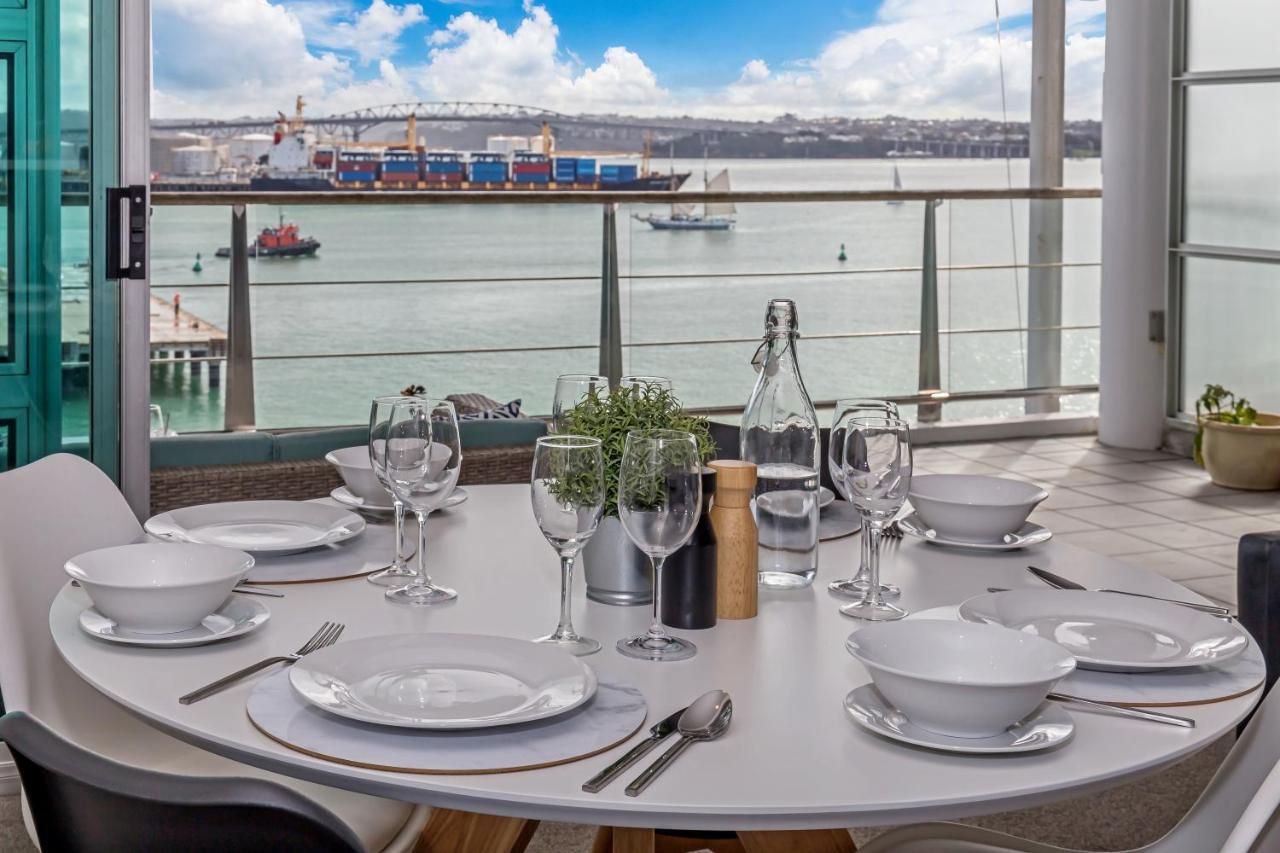 Qv Elegant Modern Apt With Water View - 982 Auckland Luaran gambar