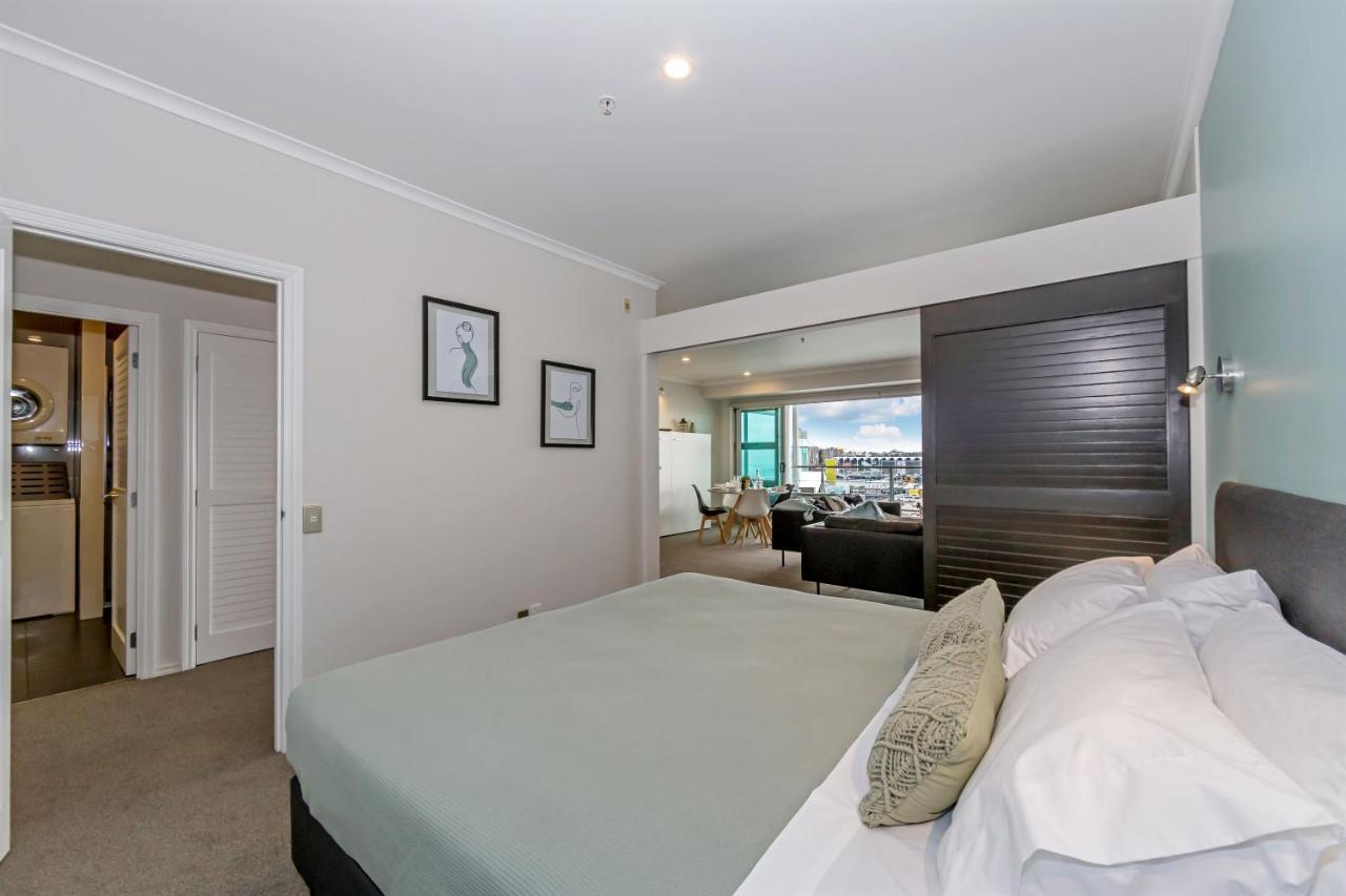 Qv Elegant Modern Apt With Water View - 982 Auckland Luaran gambar