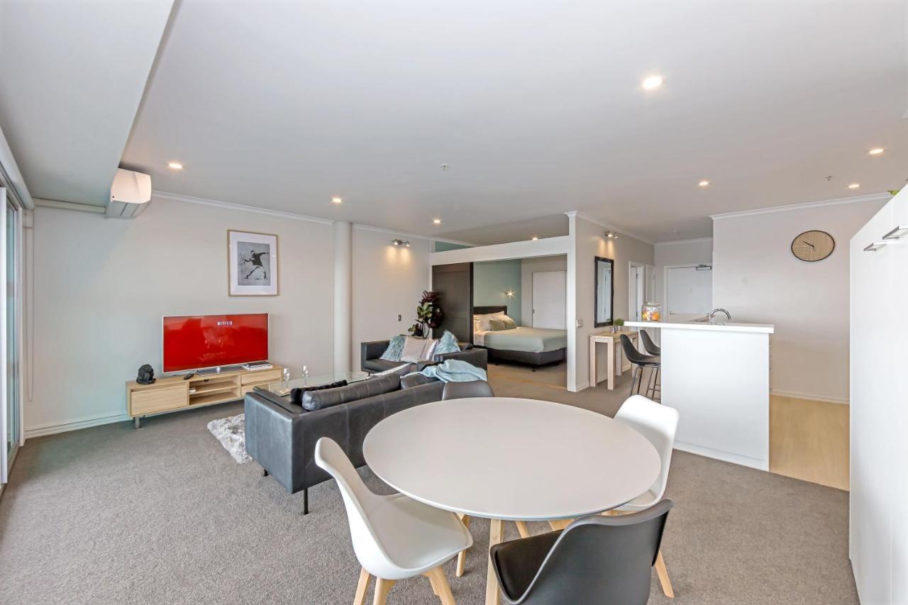 Qv Elegant Modern Apt With Water View - 982 Auckland Luaran gambar